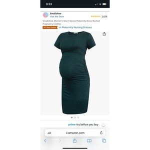 Brand new Smallshow maternity dress